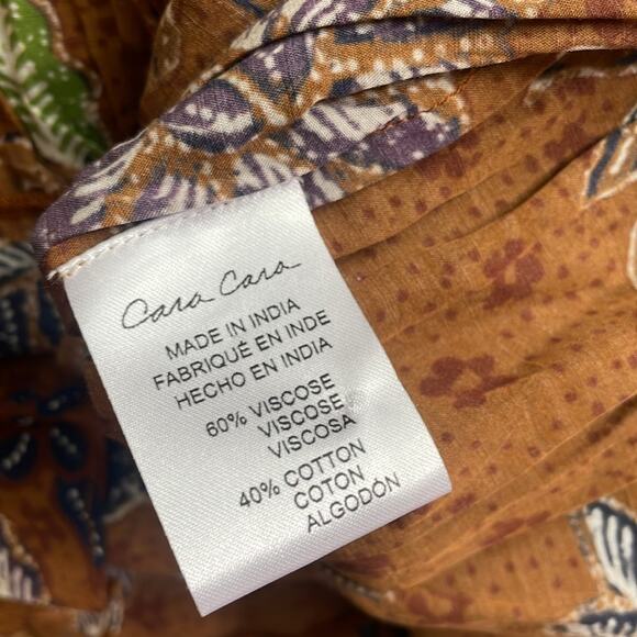 CARA CARA Millbrook Paisley-print Dress In Batik Brown - Picture 12 of 16